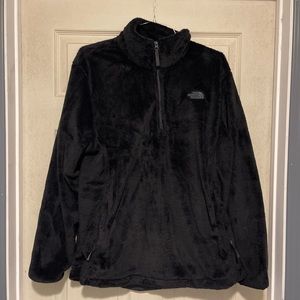 Womens The North Face XXXL half zip Sherpa pull over